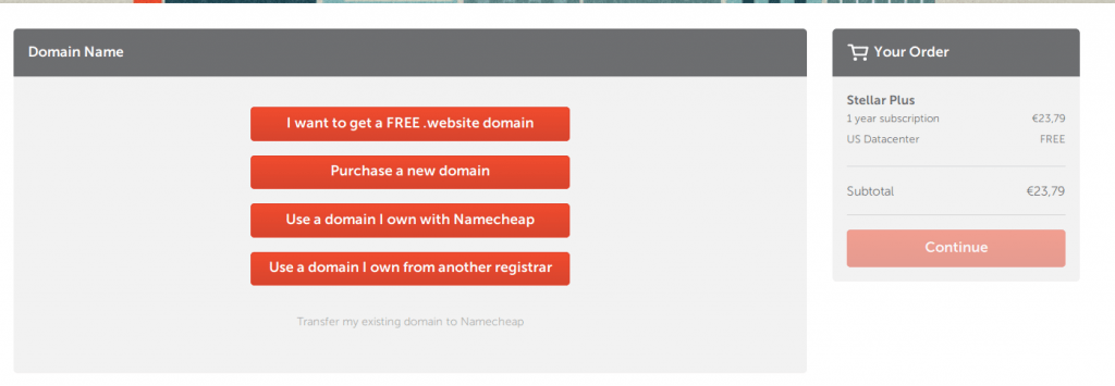 cómo añadir un dominio a mi hosting en namecheap